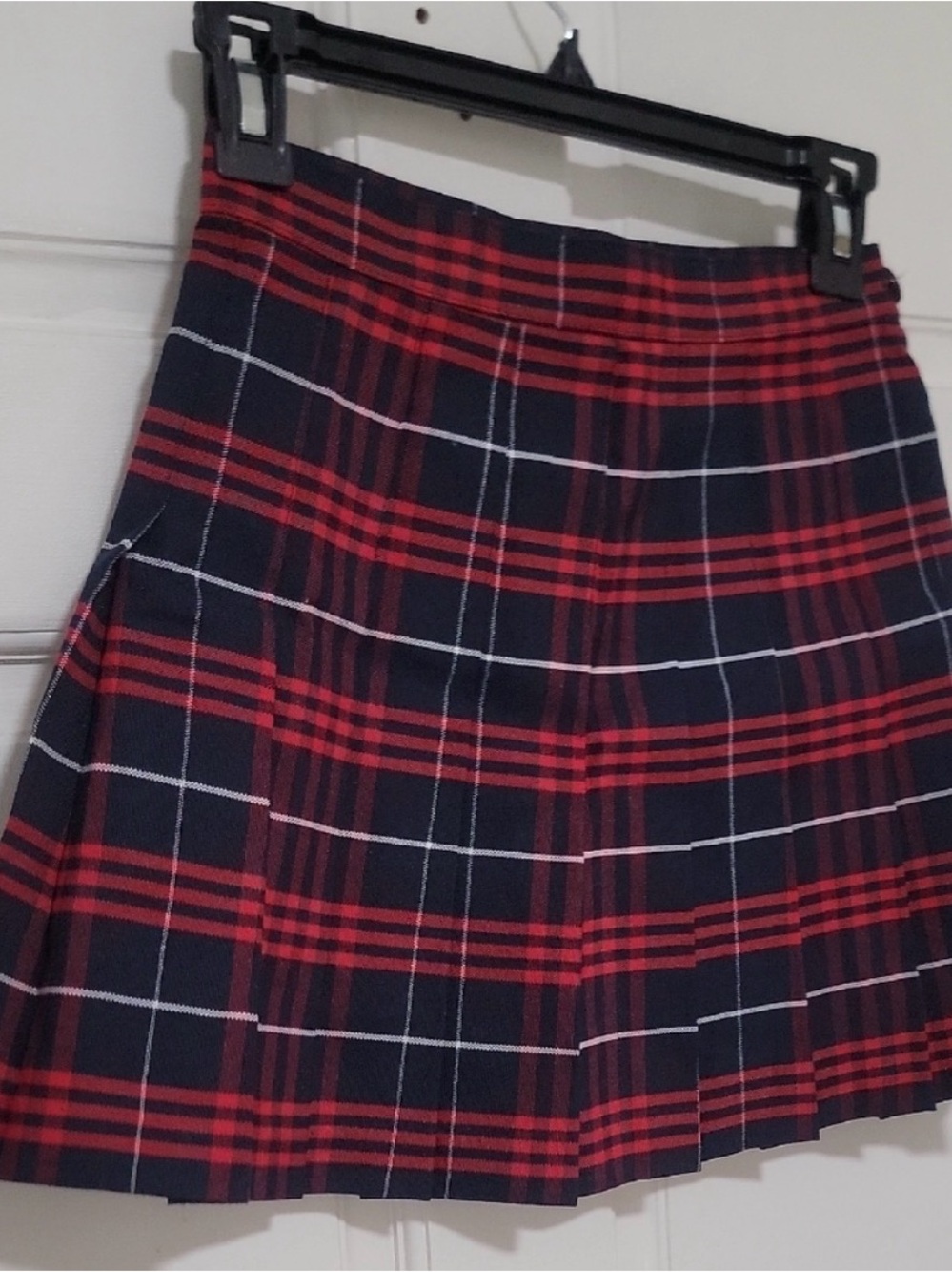 American Apparel Red & Black Plaid Skater Tennis Skirt Matilda - Picture 4 of 10